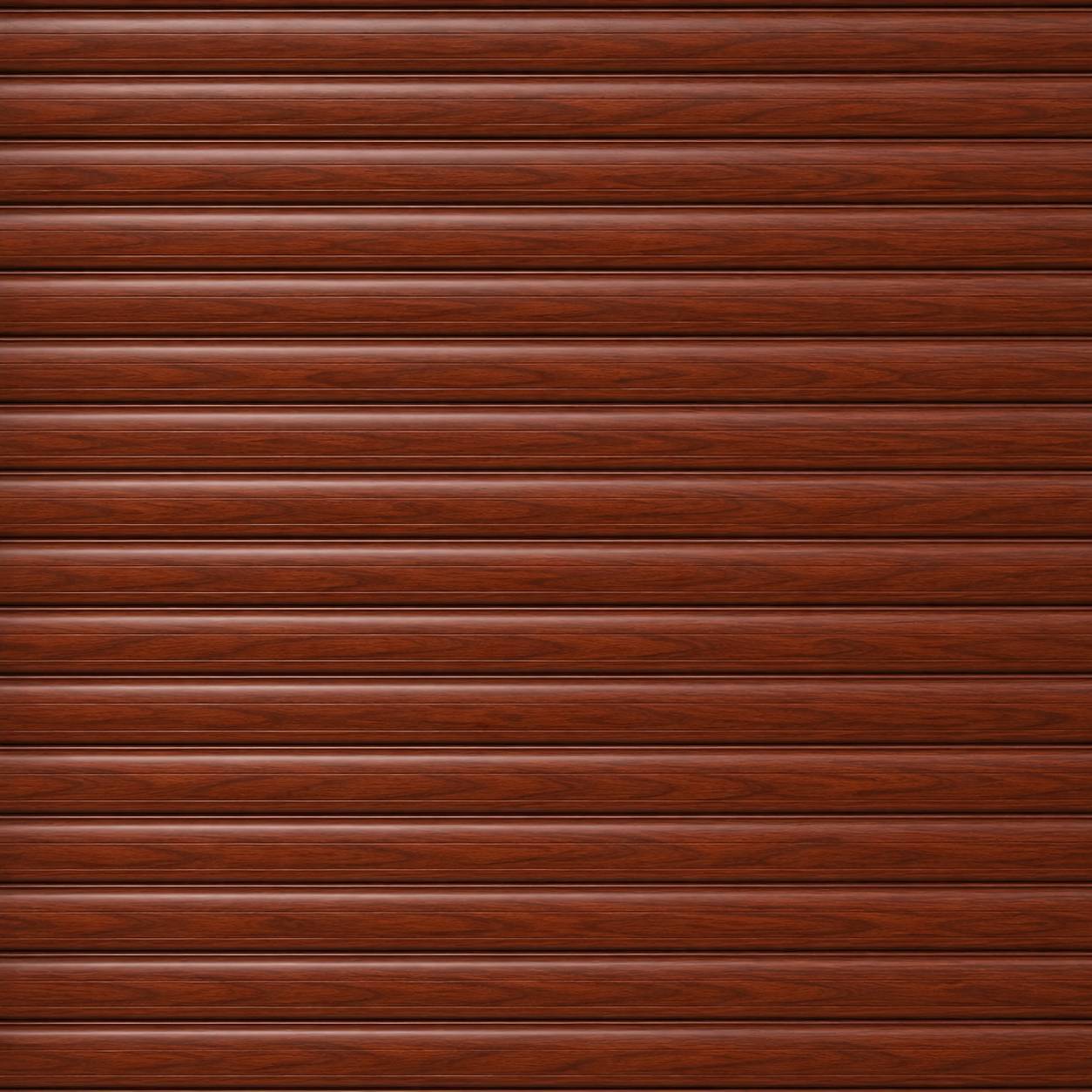 Usi de garaj tip rulou culoare Dark WOOD